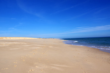 Fototapeta na wymiar plage, Faro, Portugal