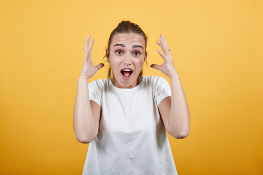 Depression can blow up the mind. Seen in picture she gets frustrated shouting like nothing else remained to do because anxiety can even make you psycho person