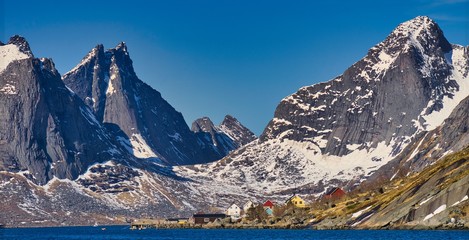 Lofoten Mountains Norway
