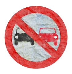 no sign