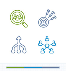 Focussed Efforts - Contrast Stroke Icons