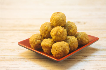 Indian traditional sweet laddu