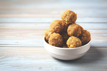 Indian traditional sweet laddu