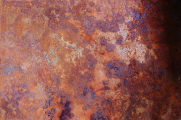 rusty metal background