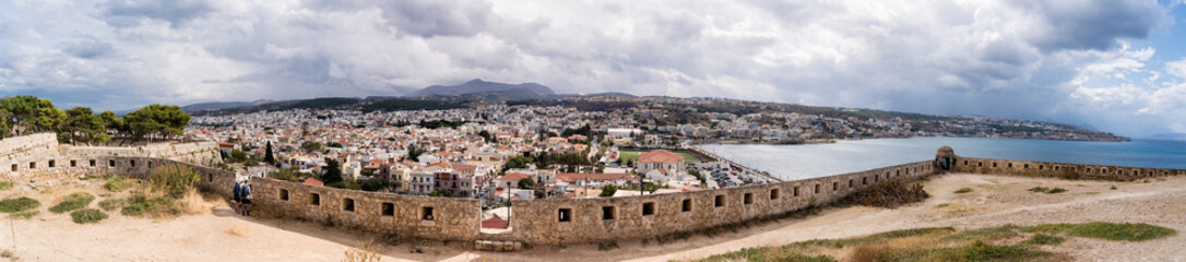 Fototapeta na wymiar Fortezza, historische Festung in Rethymno, Kreta, Griechenland