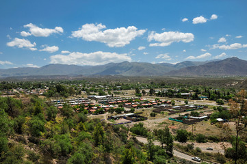 Fototapeta na wymiar View from Parque Gral. San Martin