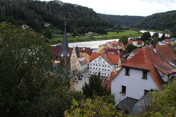 Blick über Wehlen