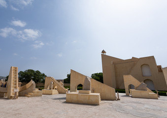 Jantar Mantar astronomical observation site, Rajasthan, Jaipur, India