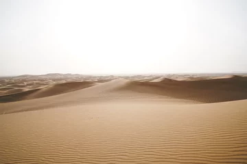 Rolgordijnen Landscape of sand dunes desert © Ruthsarintre