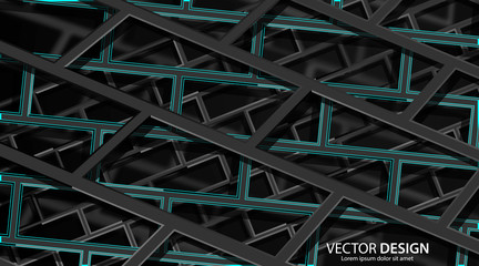 abstract vector background stacked architecture in eps 10