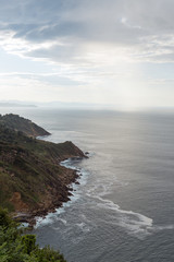 Fototapeta na wymiar San Sebastian coast (Spain)