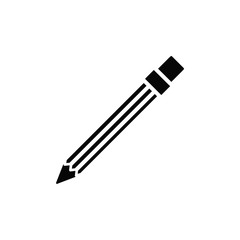 pencil icon vector trendy style