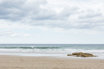 Beach, heaven and sea. Asturias, Spain.