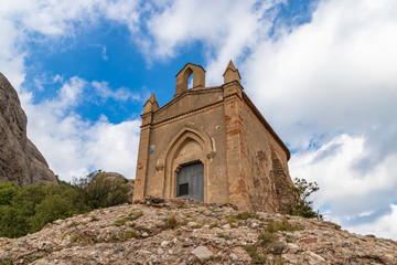 Ermita de Sant Joan in Montserrat, Catalonia, near Barcelona, Spain