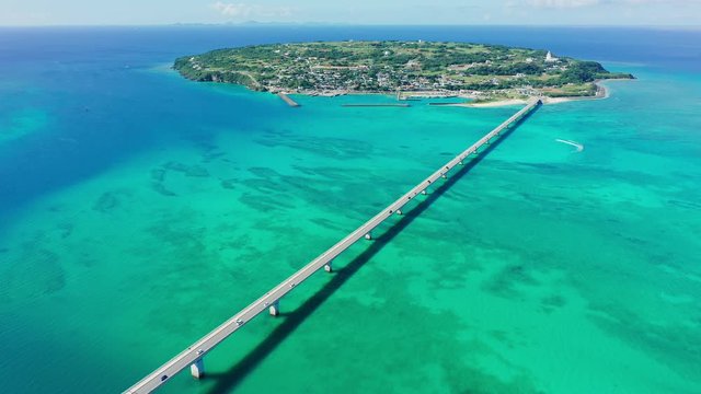 aerial shot of kouri island