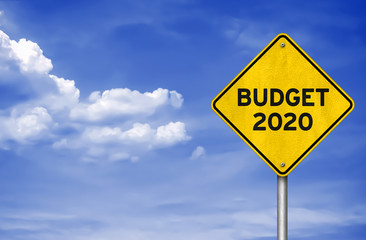 Budget 2020 - road sign information