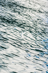 Obraz premium Background texture shot of dark blue water ripple