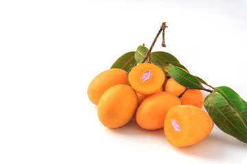 mayongchit or big Marian plum , thai fruits