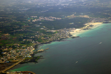 Obraz premium Jeju Island's view in Korea
