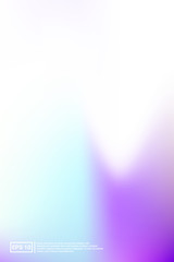 Holographic, Vector, Glossy Cover. Soft Color. 