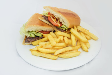 Cuban steak sandwich