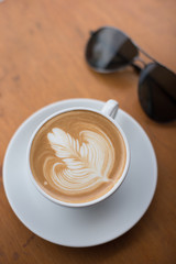 coffee in cafe