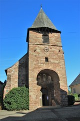 Fototapeta na wymiar Eglise de Varetz (Corrèze)