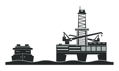 Offshore oil platform