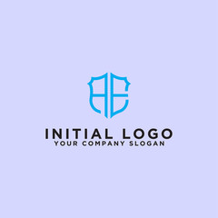 logo design for the company, Inspiration from the initial letters of the AE logo icon. - Vector