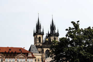 Fototapeta premium Creepy church