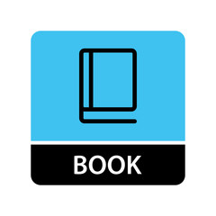 Book icon for web and mobile