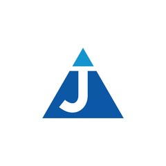 triangle letter j logo