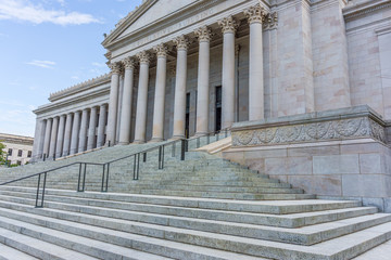 Fototapeta na wymiar Washington State Capitol Steps