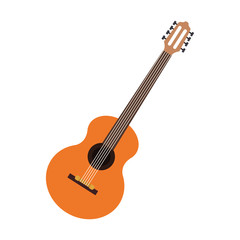 Fototapeta premium guitar musical instrument icon