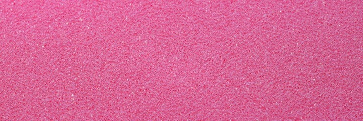 White pink artificial foam, soft texture on a light background.