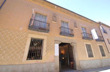 Official College of Architects of Segovia old building Segovia Spain