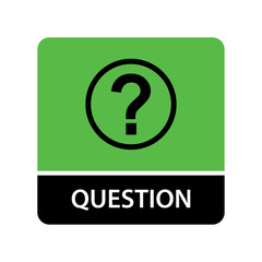 Question icon for web and mobile