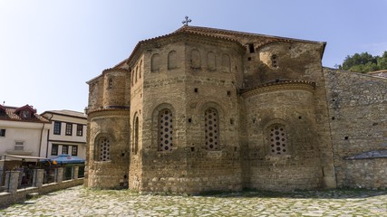 Fototapeta na wymiar St Sophia Church of Ohrid in Macedonia