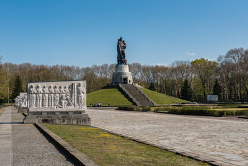 Soviet War Memorial in Treptow, Berlin, Germany