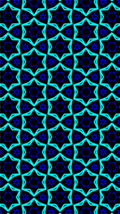 Fototapeta premium Ornate geometric pattern and abstract multicolored background