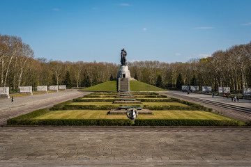 Soviet War Memorial in Treptow, Berlin, Germany