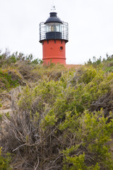 Faro en Punta Delgada, Peninsula Valdes, Patagonia, Argentina