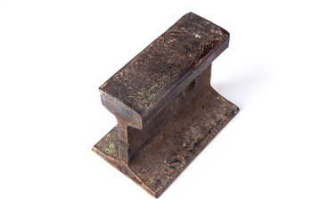 The anvil from an old rail