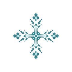 Vector logo design template and vintage emblem in luxury concept