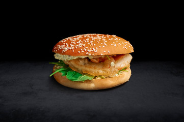 fish burger