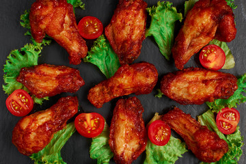  fried chicken wings