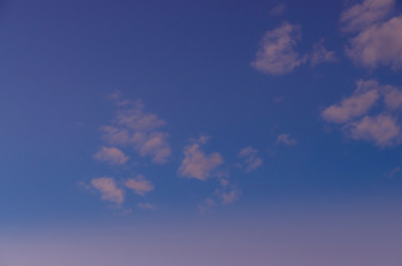 Atardecer en Chihuahua cielo rosa azul morado