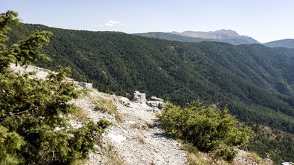 Fototapeta na wymiar amazing landscape at lake kozjak in macedonia