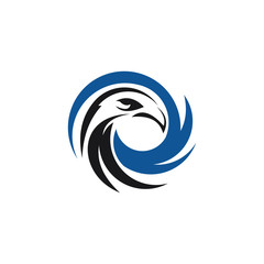 creative eagle vector logo template