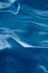 . Blue liquid shiny background.